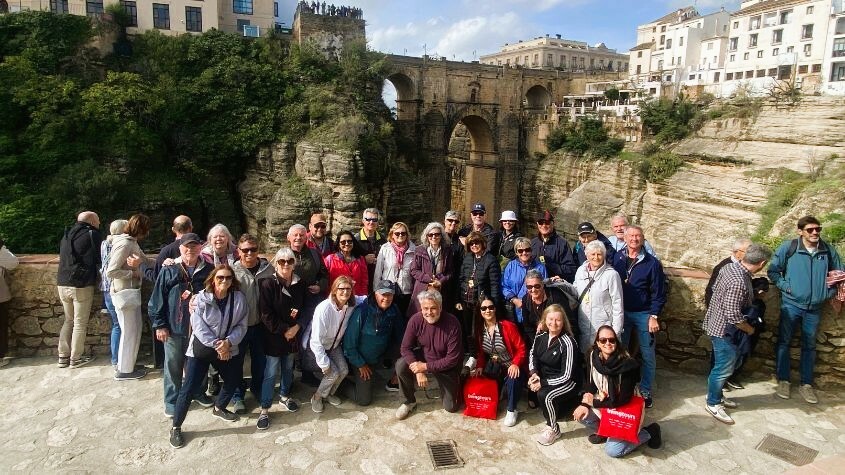Grupo com a Living DMC em Ronda