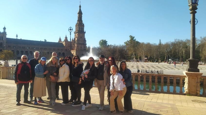 Grupo de clientes da Living DMC em Espanha