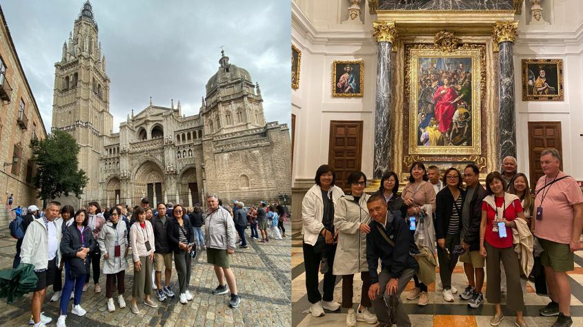 Grupo do Canadá em circuito a Espanha e Marrocos