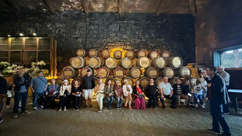 Grupo do Brasil em Caves de Vinho do Porto