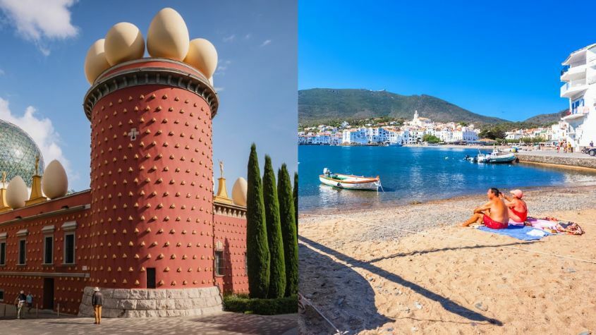 Museu Dali e Praia em Figueres